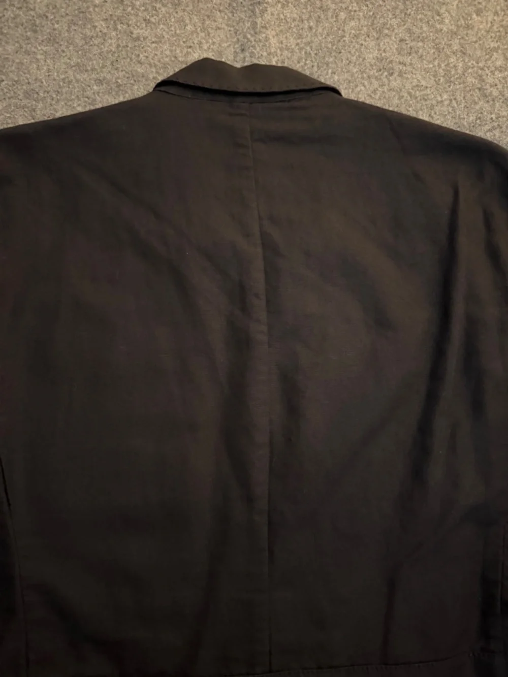 H&M Black Linen Blazer Jacket